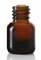 Picture of 1 ml spray, amber, type 1 moulded glass