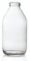Picture of 70 ml infusion vial, clear, type 2 moulded glass